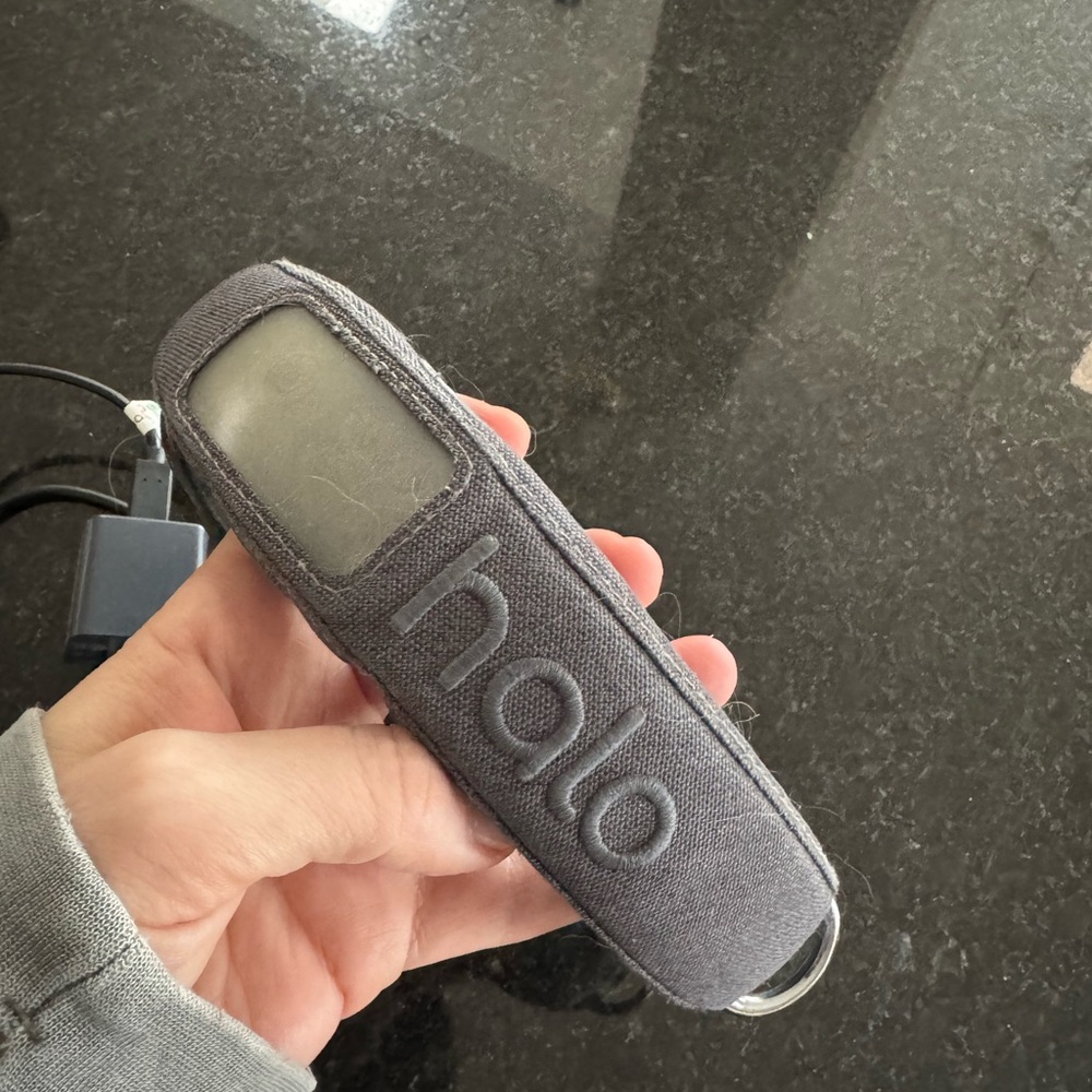 Halo Gray Dog Collar